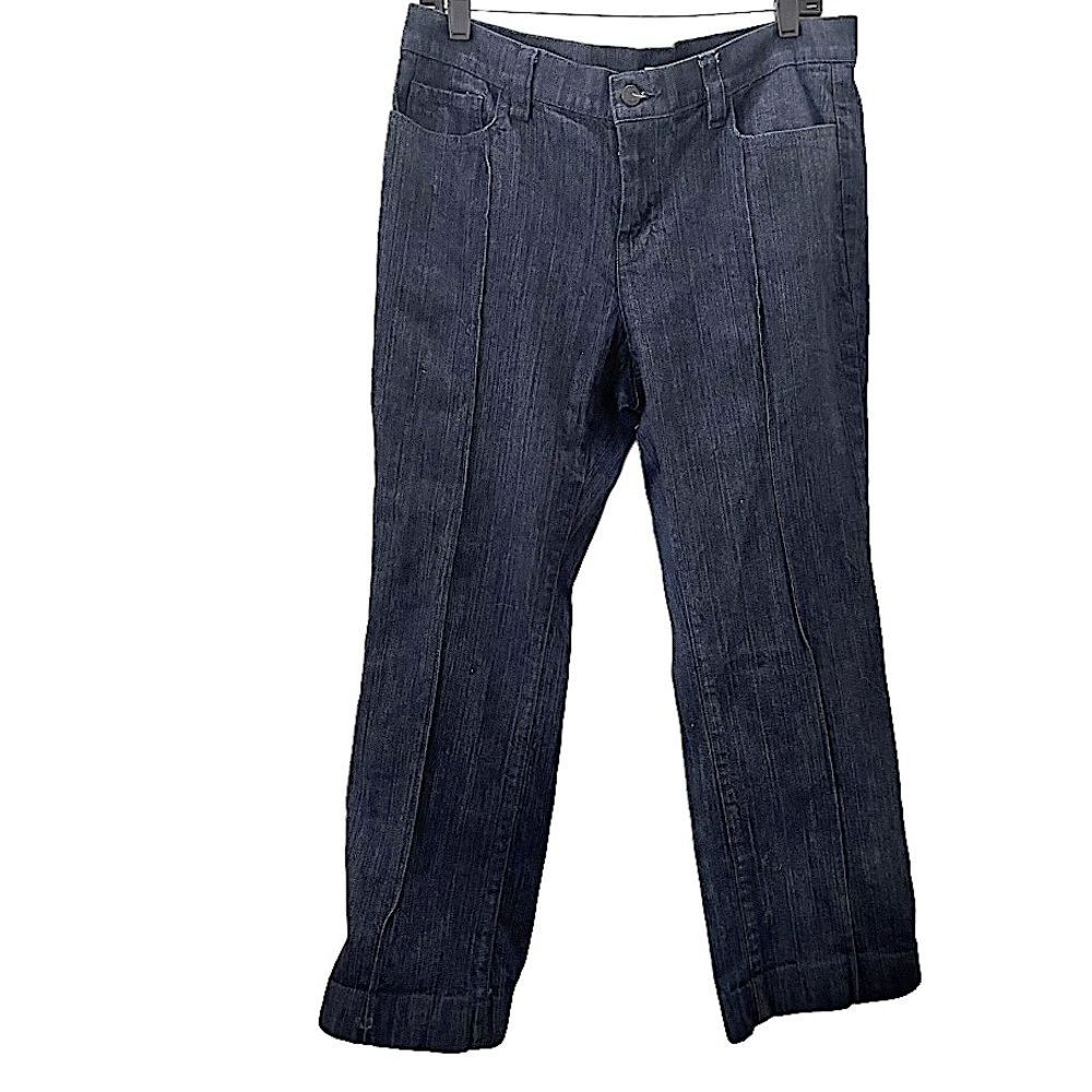 Liz Claiborne Liz & Co Dark Wash Wide Leg Jeans